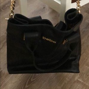 Large black Bebe bag